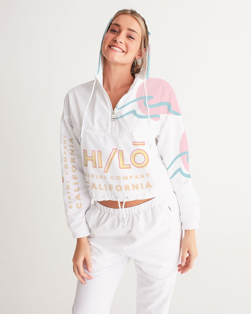 Catch a Wave Cropped Windbreaker