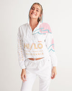 Catch a Wave Cropped Windbreaker