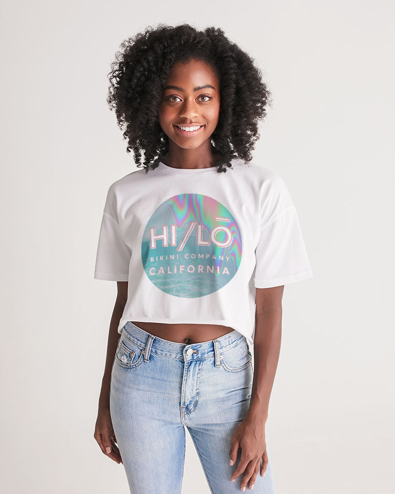 Hi/Lo Lounge Cropped Tee