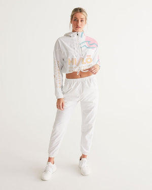 Catch a Wave Cropped Windbreaker