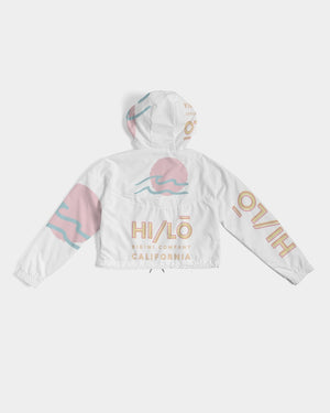 Catch a Wave Cropped Windbreaker