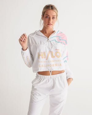 Catch a Wave Cropped Windbreaker