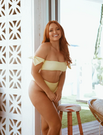 Sweet Caroline Off The Shoulder Bikini Set