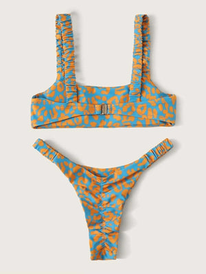 Sweet and Feisty Thong Bikini