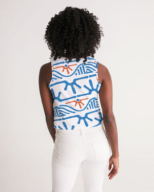 Rolling with the Tides Cropped Tank