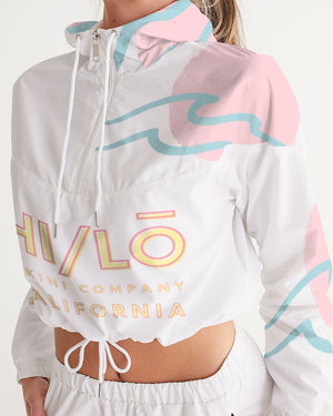 Catch a Wave Cropped Windbreaker