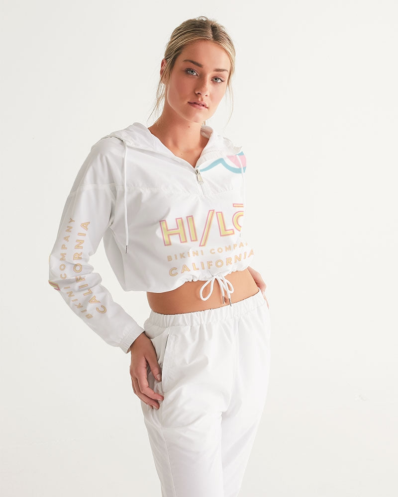 Catch a Wave Cropped Windbreaker