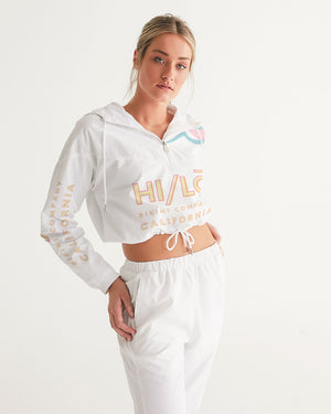 Catch a Wave Cropped Windbreaker