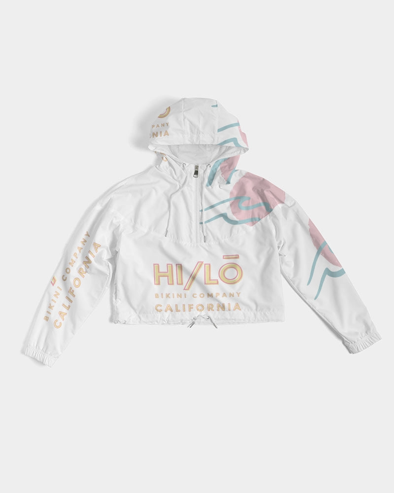 Catch a Wave Cropped Windbreaker
