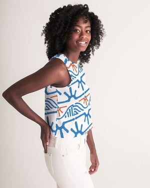 Rolling with the Tides Cropped Tank