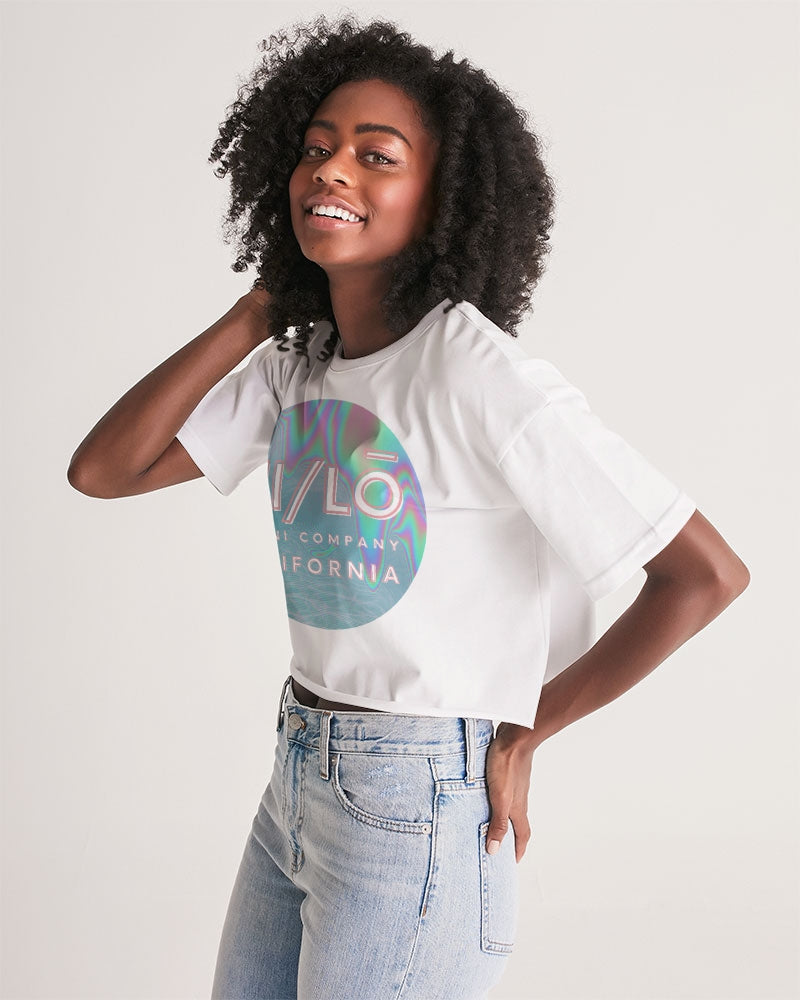 Hi/Lo Lounge Cropped Tee