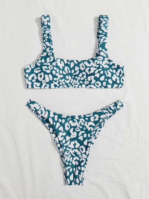 Sweet and Feisty Thong Bikini